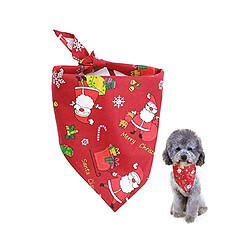 Avis YP Select 3 Pack de Legendog Pet Bandana Santa Pattern Triangle Scarf Dog Bandana Cat Bandana For Christmas