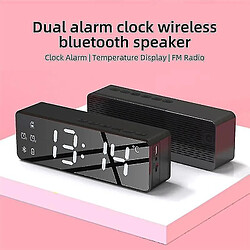 Avis Universal Boîte à haut Bluetooth sans fil FM Radio Sound Box Alarm de bureau Xiaomi | Enceintes portables (noir)