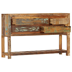 Acheter Maison Chic Buffet,Meuble de Rangement,commode pour salon,Cuisine 120x30x75 cm Bois de récupération solide -MN67545