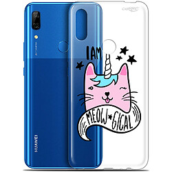 Caseink Coque arrière Huawei P Smart Z (6.6 ) Gel HD [ Nouvelle Collection - Souple - Antichoc - Imprimé en France] I Am MEOUgical