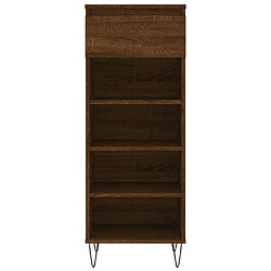 Acheter vidaXL Armoire à chaussures Chêne marron 40x36x105cm Bois d'ingénierie