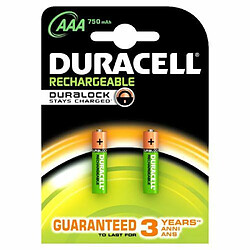 Duracell - Pile Rechargeable - AAA x 2 - (LR03)