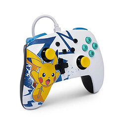 Power A Manette SWITCH Filaire Nintendo Pikachu High Voltage Officielle