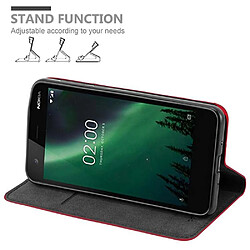 Cadorabo Coque Nokia 2 2017 Etui en Rouge pas cher