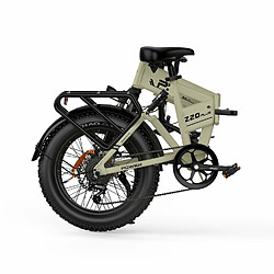 Vélo Électrique PVY Z20 Plus 500 - Moteur 250W Batterie 48V14.5AH Autonomie 100KM Freins à Disque Mécaniques - Beige pas cher