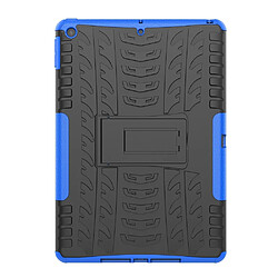 Acheter Coque en TPU hybride antidérapant avec béquille bleu pour votre Apple iPad 10.2 (2019)