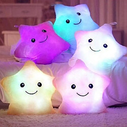 Acheter Universal Coussin lumineux coloré, étoile à cinq branches lumineuse peluche jouet ¼ ¼ jour