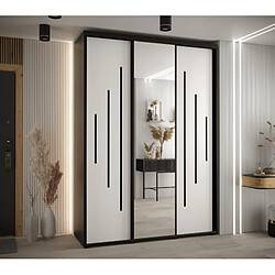 Abiks Meble Armoire Davos 13 À Portes Coulissantes 235,2/170/45 3 Portes