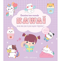 Dessine ton monde kawaï avec des pas à pas super mignons !