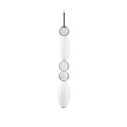 Ideal Lux Suspension Lumiere Verre,Métal Noir