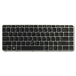 HP Backlit keyboard assembly (Germany) Clavier