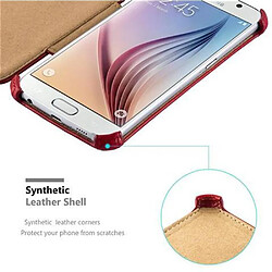 Acheter Cadorabo Etui Samsung Galaxy S6 en Rouge Coque