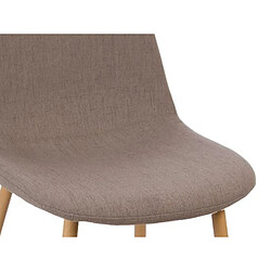 Atmosphera, Createur D'Interieur Chaise Roka - Taupe pas cher