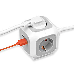 Alpexe Brennenstuhl ALEA Power Cube - USB Charger Extention socket