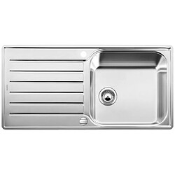 Blanco Evier inox Lantos XL-6-SIF- 1 cuve + 1 égouttoir inox 519709