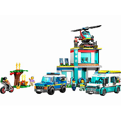 LEGO City Le QG des véhicules d'urgence