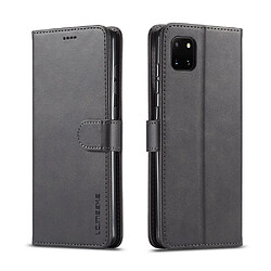 Etui en PU avec support couleur noir pour votre Samsung Galaxy A81/Note 10 Lite