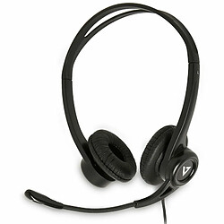 Casques avec Microphone V7 HU311-2EP Noir