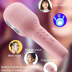 Yonis Microphone Bluetooth Sans Fil Pour Karaoké pas cher