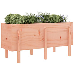 Avis Maison Chic Jardinière,Lit surélevé de jardin - Bac à fleurs - pot de fleur 121x50x57 cm bois Douglas massif -GKD47061