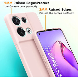 Coque Silicone Couleur Rose + 2 Verres Trempes Pour Oppo Reno 8 5G Little Boutik®