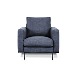 MAISON AUBERTIN Fauteuil Caruso Tissu bleu 1 Place