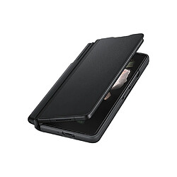 Samsung Coque Folio - Galaxy Z Fold3 - Noir Coque de protection folio - Porte carte - Design pliable et pratique