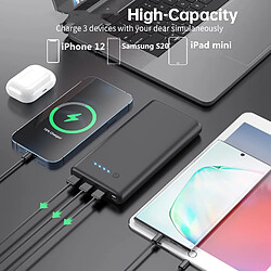 Acheter SANAG Batterie Externe 26800Mah, Power Bank Charge Rapide 5V/3A Chargeur Portable Usb C Avec 4 Sorties & 2 Entrées, Affichage 4 Led Batterie Portable Pour Iphone 16/15/14/13, Samsung Android Phone Etc.