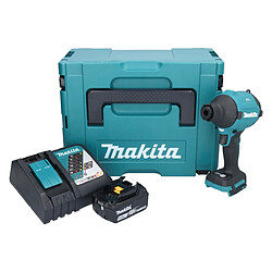 Makita DAS180RT1J Souffleur à poussière sans fil 18V Brushless + 1x Batterie 5,0Ah + Chargeur + Coffret Makpac