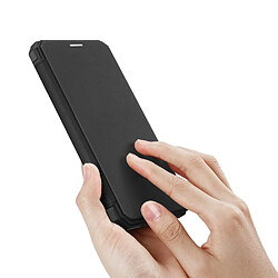 Dux Ducis Etui en PU flip magnétique avec support et porte-cartes noir pour votre Apple iPhone 11 Pro 5.8 pouces (2019)