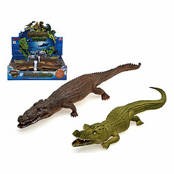 BigBuy Fun Figurine Crocodile 32 x 8 cm