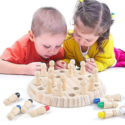 Universal Kidnen Memory Match Stick Chess Fun Color Game Board Puzzles Educational Toy Capity Learning