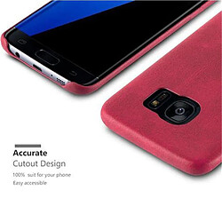 Acheter Cadorabo Etui Samsung Galaxy S7 EDGE en Rouge Coque