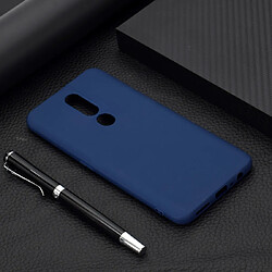 Wewoo Coque Souple Pour étui en TPU OPPO F11 Pro Candy Color bleu