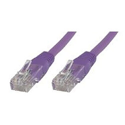 Disney Microconnect B-UTP6005P 0.5m Cat6 U/UTP (UTP) Violet câble de réseau - câbles de réseau (0,5 m, Cat6, U/UTP (UTP), RJ-45, RJ-45, Violet)