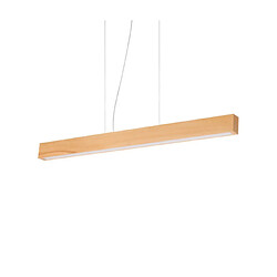 Ideal Lux Suspension LED CRAFT Verre,Métal,Bois Bois clair