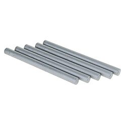 Acheter 5pcs rondes de cachet de cire de cachet scelle la colle pour outils de noce argent