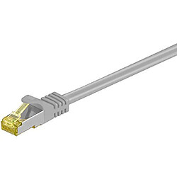 Goobay RJ-45 CAT7 30m 30m Cat7 S/FTP (S-STP) Gris câble de réseau - Câbles de réseau (30 m, Cat7, S/FTP (S-STP), RJ-45, RJ-45, Gris)