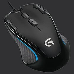 Universal Souris de gaming par Logitech avec 2500 DPI pour les joueurs de PC Souris de gaming Correction Star WAR3 | Mouse(Le noir)