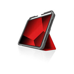 stm goods Étui de Protection pour iPad Mini 6 Folio Dux Plus Rouge