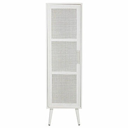 Avis Armoire Alexandra House Living Argenté white wedding Bambou Bois MDF 37 x 139 x 40 cm