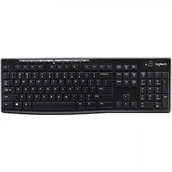 Logitech K270 Clavier sans fil - AZERTY - PC/Mac - Noir