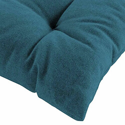 Avis Paris Prix Coussin Chaise Mistral - Bleu Canard