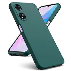 Htdmobiles Coque pour Oppo A58 5G / A78 5G - housse etui silicone gel fine + film ecran - VERT