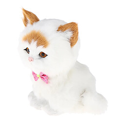 Avis En Peluche Mignonne Maneki Neko Figurine Chat Chanceux Voiture Décoration Jaune Oreille Chat