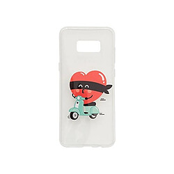 Protection pour téléphone portable Samsung S8+ Mr. Wonderful MRCAR100 Vespa