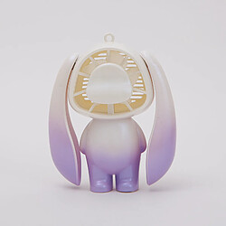 (StyleE) Mini Ventilateur Portable Rotatif Rechargeable Usb En Forme de Lapin Mignon