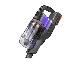 Black & Decker BDPSE1815P-QW Aspirateur Balai Sans Fil 0.65L 18V 85dB HEPA Violet pas cher