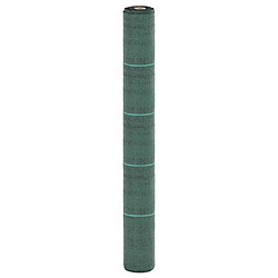 vidaXL Membrane anti-mauvaises herbes vert 1x200 m PP