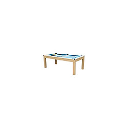 Acheter Vente-Unique Table transformable - Billard & Ping-pong BALTHAZAR - 213*112*81.5cm - Bleu